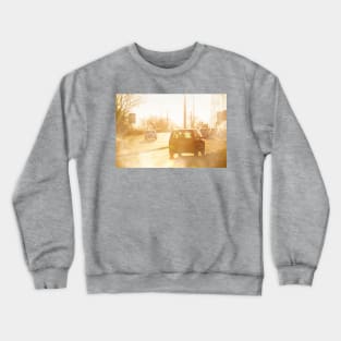 Vehicle gas exhaust Crewneck Sweatshirt